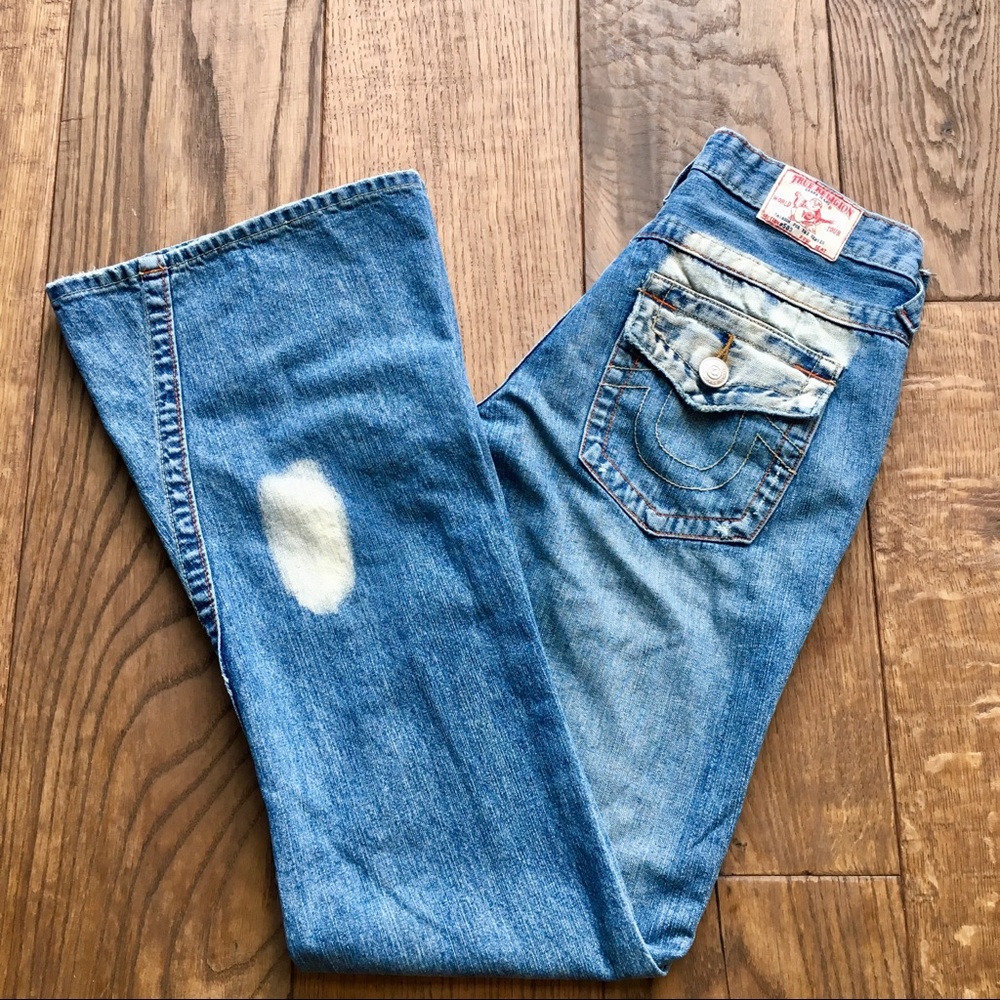 GUC True Religion Jeans, #503, Flare Bottom, 27